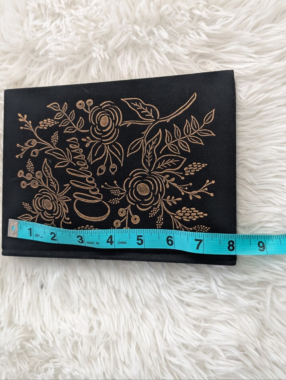 NEW Rifle Paper Keepsake Address Book Embossed Gold Cursive - Picture 2 of 12
